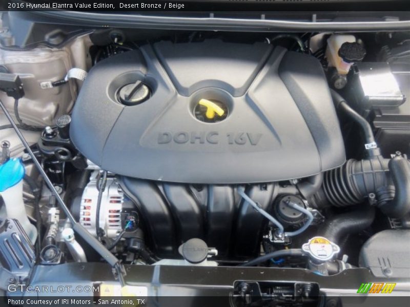 Desert Bronze / Beige 2016 Hyundai Elantra Value Edition
