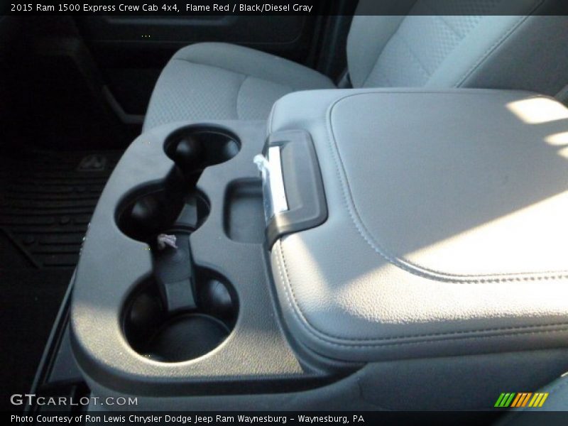 Flame Red / Black/Diesel Gray 2015 Ram 1500 Express Crew Cab 4x4