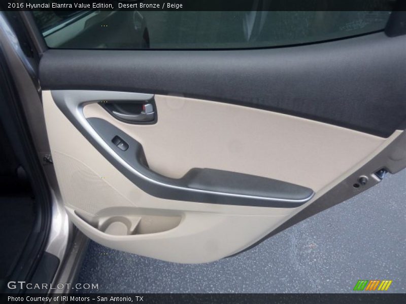 Desert Bronze / Beige 2016 Hyundai Elantra Value Edition