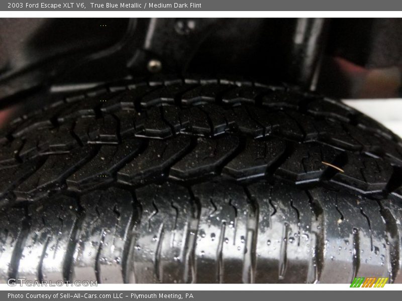 True Blue Metallic / Medium Dark Flint 2003 Ford Escape XLT V6