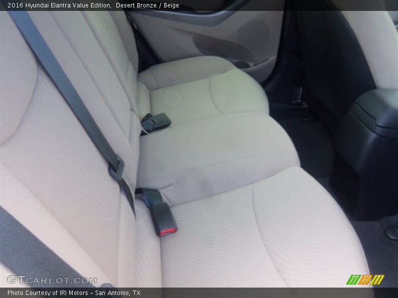 Desert Bronze / Beige 2016 Hyundai Elantra Value Edition