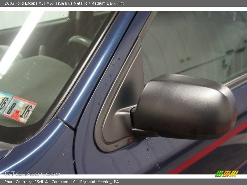 True Blue Metallic / Medium Dark Flint 2003 Ford Escape XLT V6