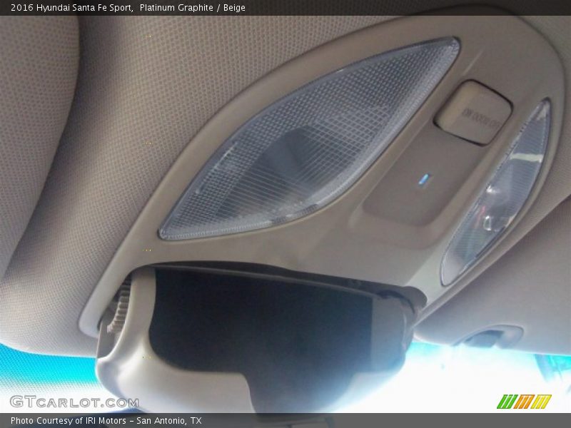 Platinum Graphite / Beige 2016 Hyundai Santa Fe Sport