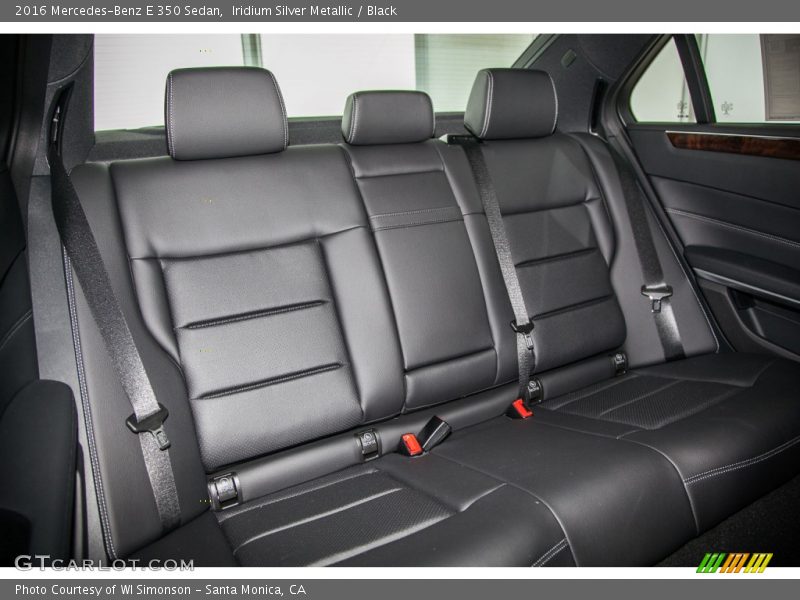 Iridium Silver Metallic / Black 2016 Mercedes-Benz E 350 Sedan