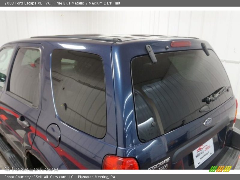 True Blue Metallic / Medium Dark Flint 2003 Ford Escape XLT V6