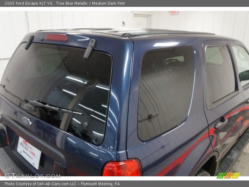 True Blue Metallic / Medium Dark Flint 2003 Ford Escape XLT V6