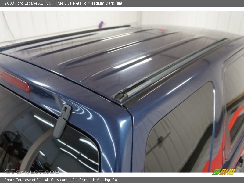 True Blue Metallic / Medium Dark Flint 2003 Ford Escape XLT V6