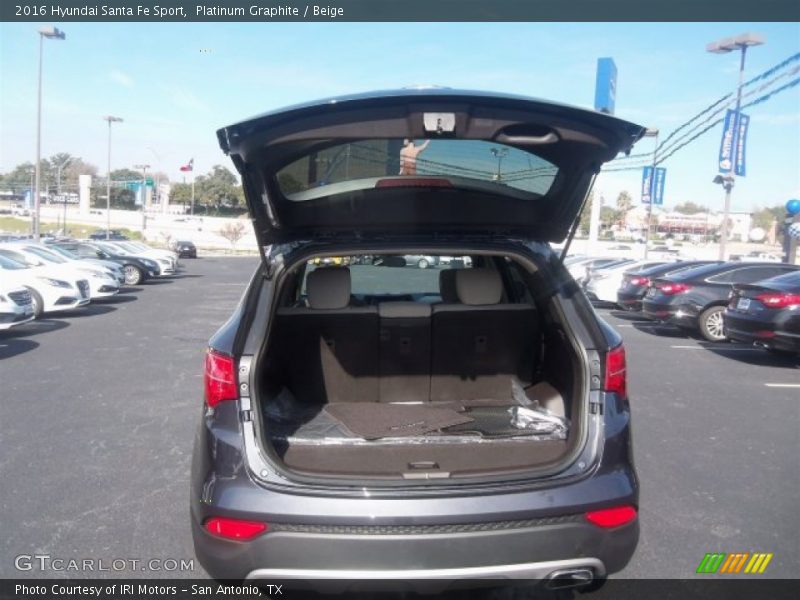 Platinum Graphite / Beige 2016 Hyundai Santa Fe Sport