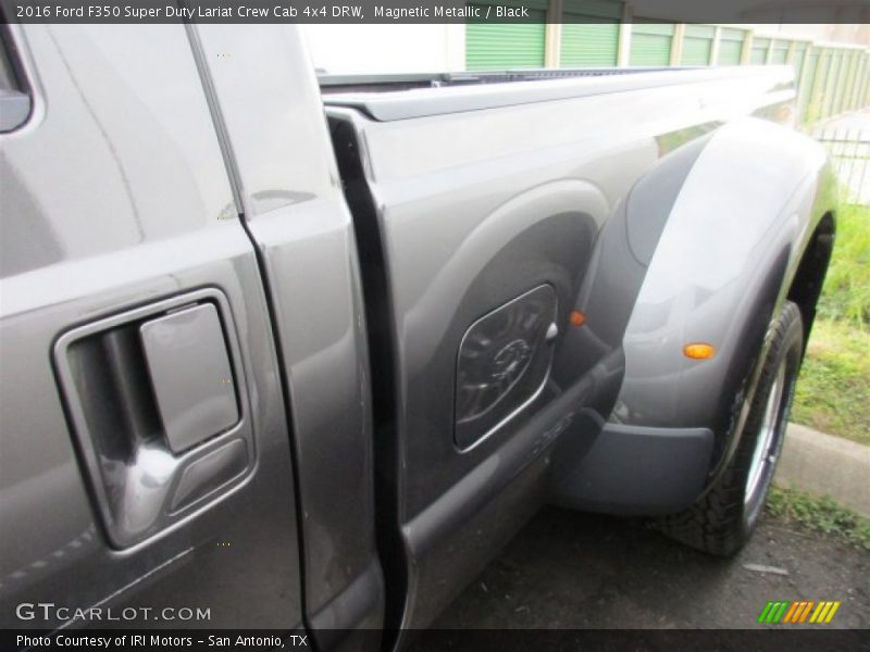 Magnetic Metallic / Black 2016 Ford F350 Super Duty Lariat Crew Cab 4x4 DRW