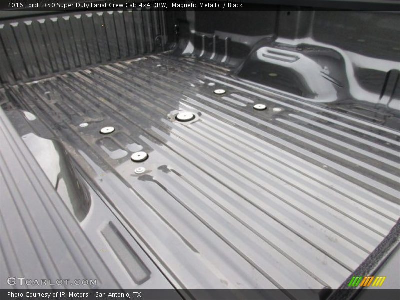 Magnetic Metallic / Black 2016 Ford F350 Super Duty Lariat Crew Cab 4x4 DRW