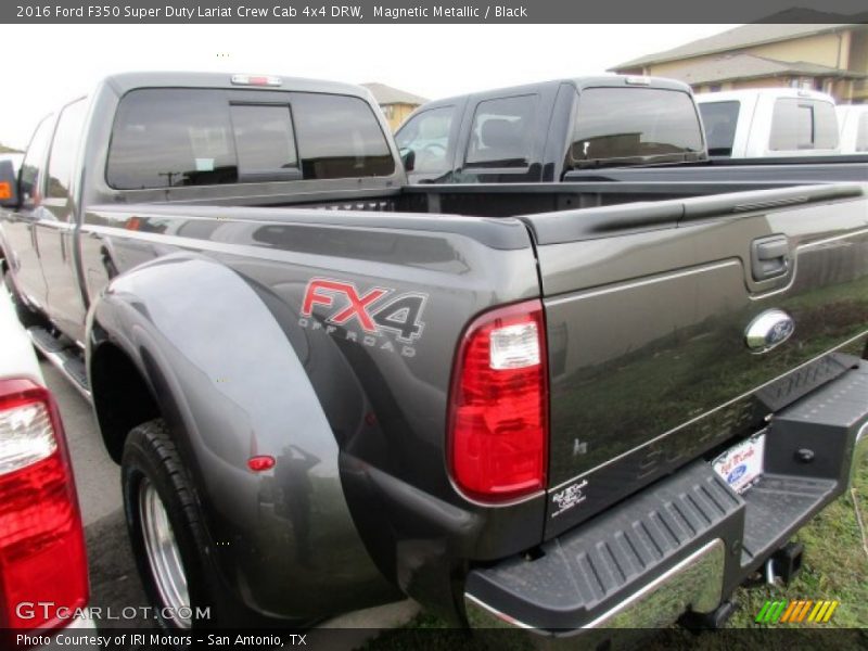 Magnetic Metallic / Black 2016 Ford F350 Super Duty Lariat Crew Cab 4x4 DRW