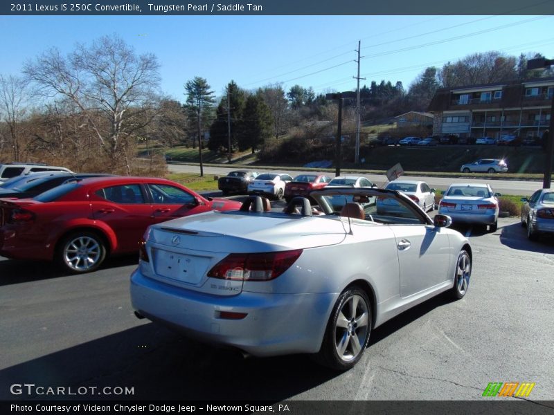 Tungsten Pearl / Saddle Tan 2011 Lexus IS 250C Convertible