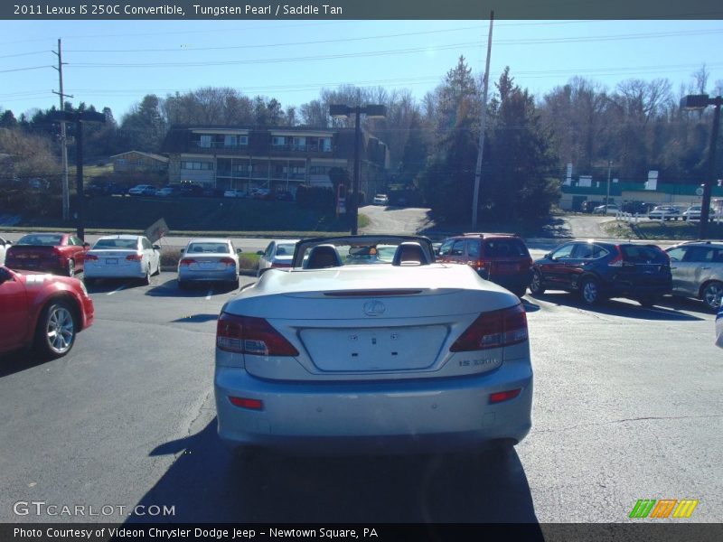 Tungsten Pearl / Saddle Tan 2011 Lexus IS 250C Convertible