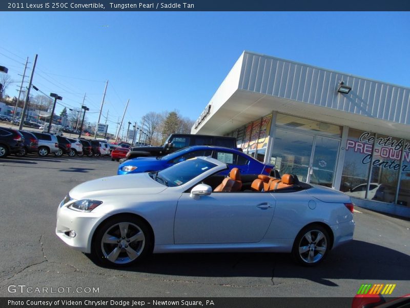 Tungsten Pearl / Saddle Tan 2011 Lexus IS 250C Convertible