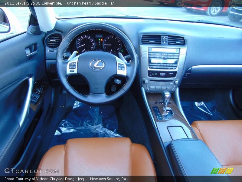 Tungsten Pearl / Saddle Tan 2011 Lexus IS 250C Convertible