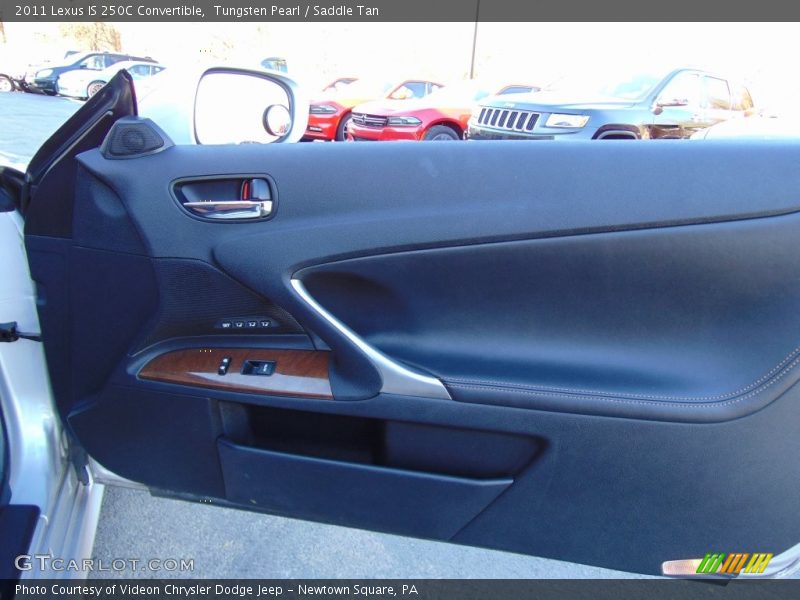 Tungsten Pearl / Saddle Tan 2011 Lexus IS 250C Convertible
