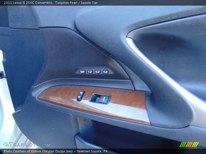 Tungsten Pearl / Saddle Tan 2011 Lexus IS 250C Convertible