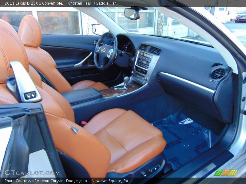 Tungsten Pearl / Saddle Tan 2011 Lexus IS 250C Convertible