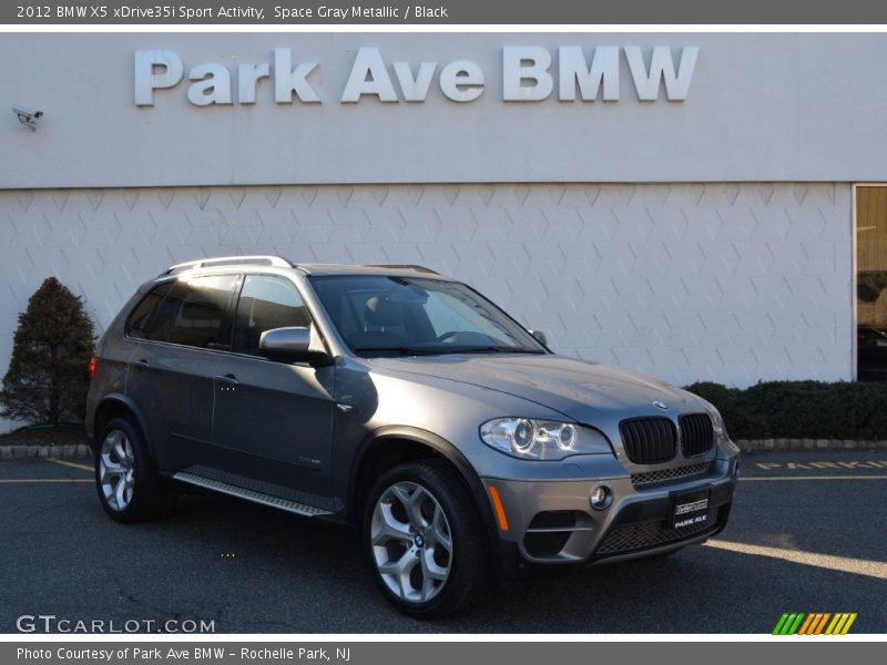 Space Gray Metallic / Black 2012 BMW X5 xDrive35i Sport Activity