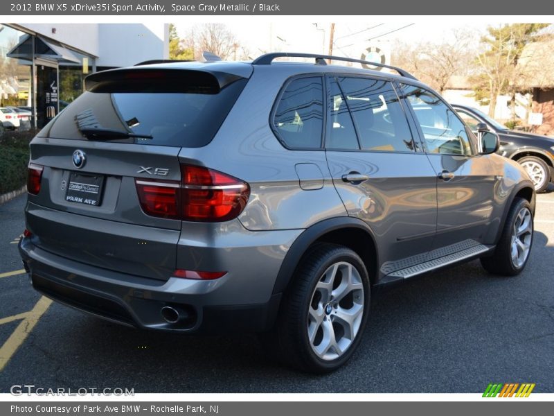 Space Gray Metallic / Black 2012 BMW X5 xDrive35i Sport Activity