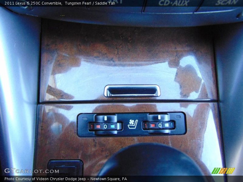 Tungsten Pearl / Saddle Tan 2011 Lexus IS 250C Convertible