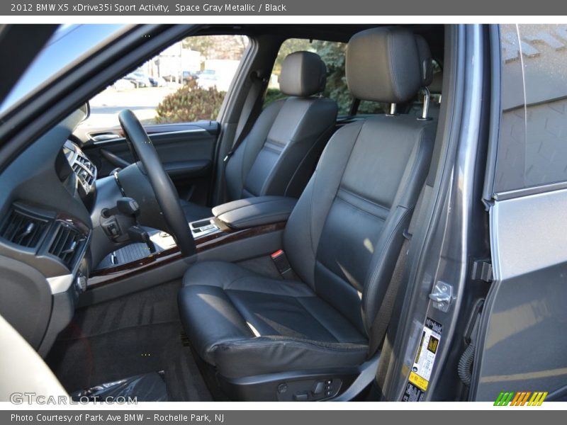 Space Gray Metallic / Black 2012 BMW X5 xDrive35i Sport Activity