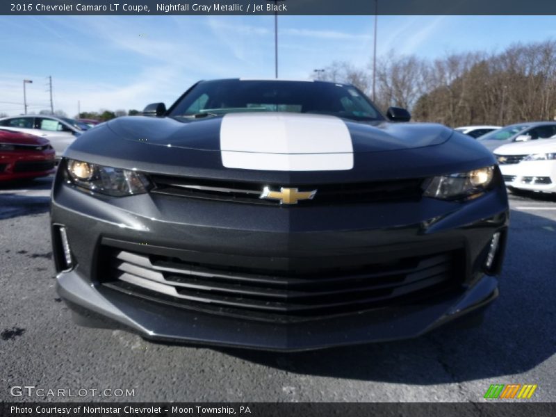 Nightfall Gray Metallic / Jet Black 2016 Chevrolet Camaro LT Coupe