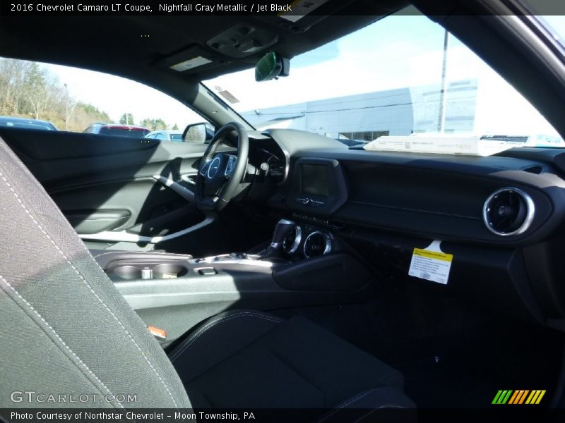 Nightfall Gray Metallic / Jet Black 2016 Chevrolet Camaro LT Coupe