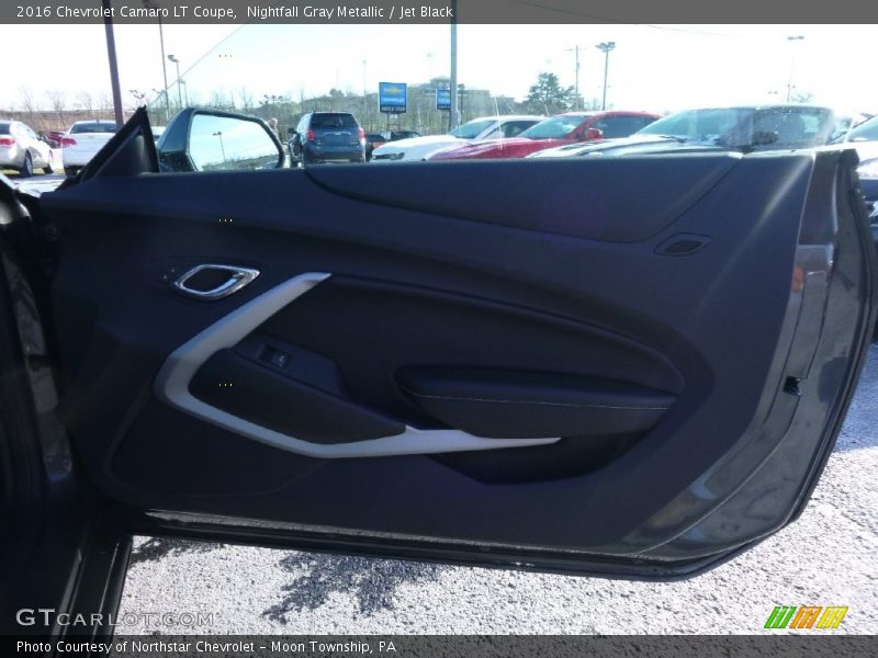 Nightfall Gray Metallic / Jet Black 2016 Chevrolet Camaro LT Coupe