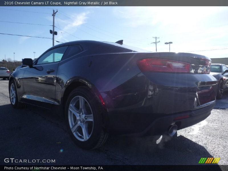 Nightfall Gray Metallic / Jet Black 2016 Chevrolet Camaro LT Coupe