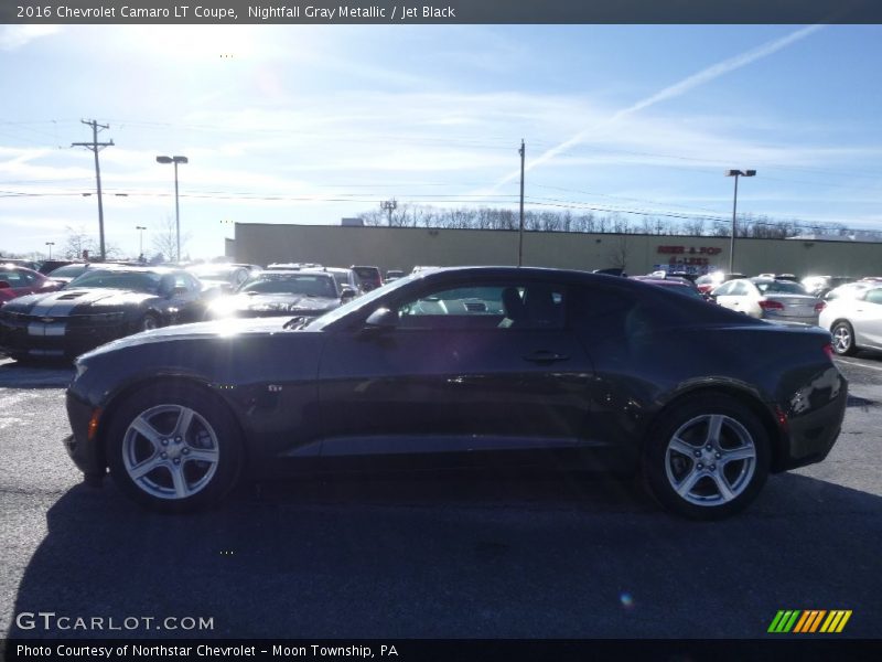 Nightfall Gray Metallic / Jet Black 2016 Chevrolet Camaro LT Coupe