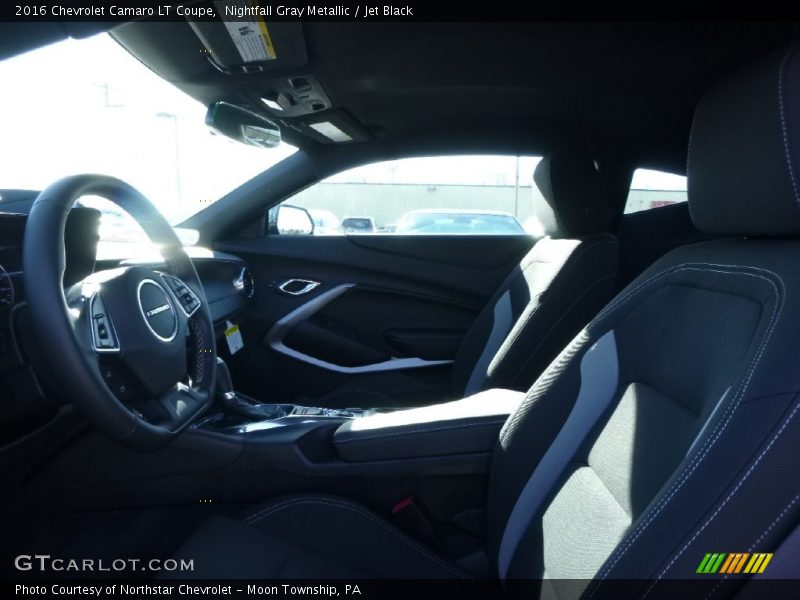 Nightfall Gray Metallic / Jet Black 2016 Chevrolet Camaro LT Coupe