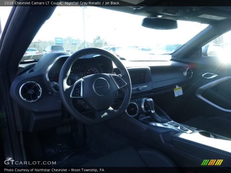 Nightfall Gray Metallic / Jet Black 2016 Chevrolet Camaro LT Coupe