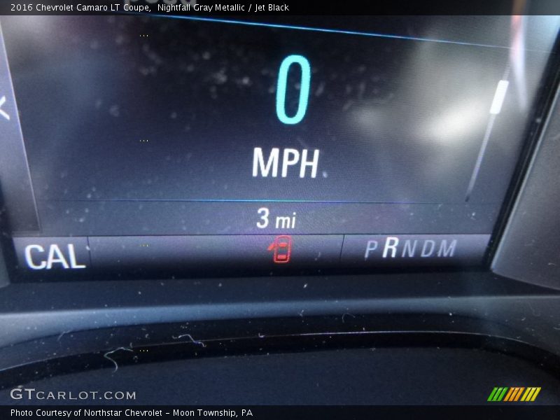 Nightfall Gray Metallic / Jet Black 2016 Chevrolet Camaro LT Coupe
