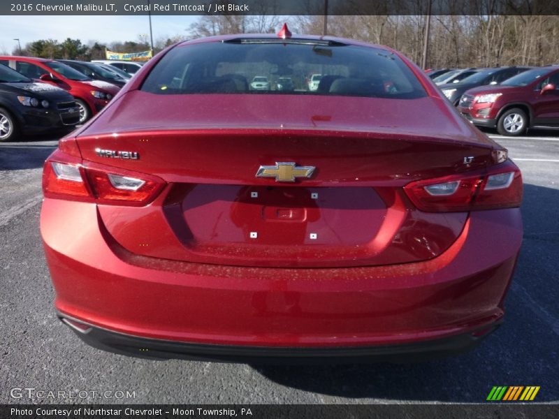 Crystal Red Tintcoat / Jet Black 2016 Chevrolet Malibu LT