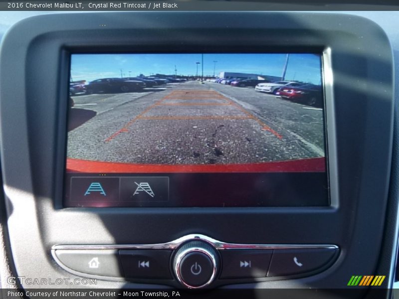 Crystal Red Tintcoat / Jet Black 2016 Chevrolet Malibu LT