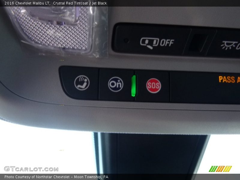 Crystal Red Tintcoat / Jet Black 2016 Chevrolet Malibu LT