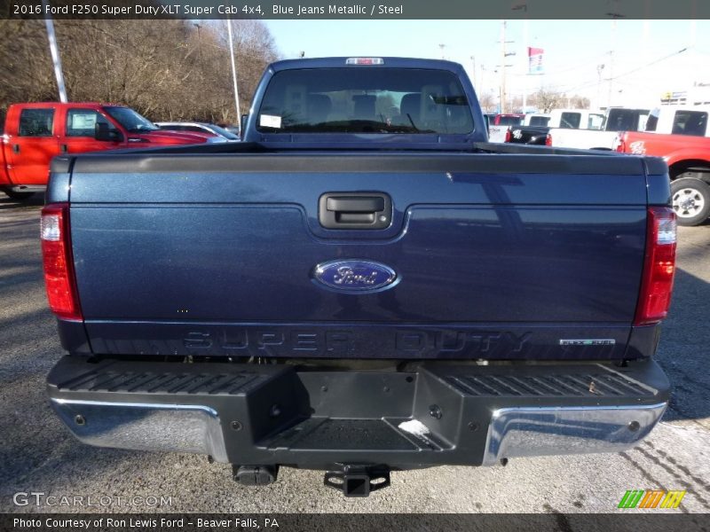 Blue Jeans Metallic / Steel 2016 Ford F250 Super Duty XLT Super Cab 4x4