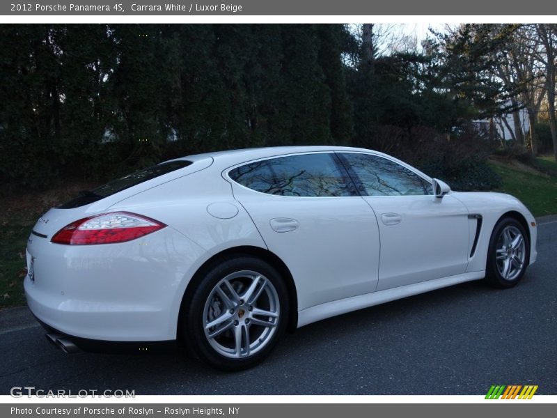 Carrara White / Luxor Beige 2012 Porsche Panamera 4S