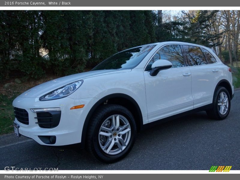 White / Black 2016 Porsche Cayenne