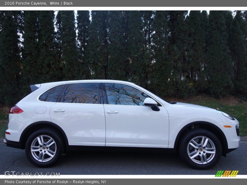 White / Black 2016 Porsche Cayenne