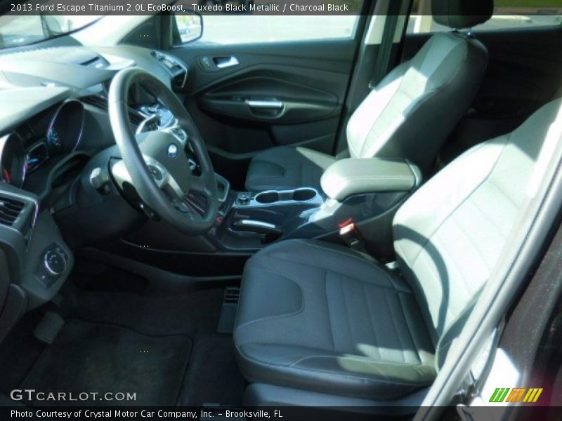 Tuxedo Black Metallic / Charcoal Black 2013 Ford Escape Titanium 2.0L EcoBoost