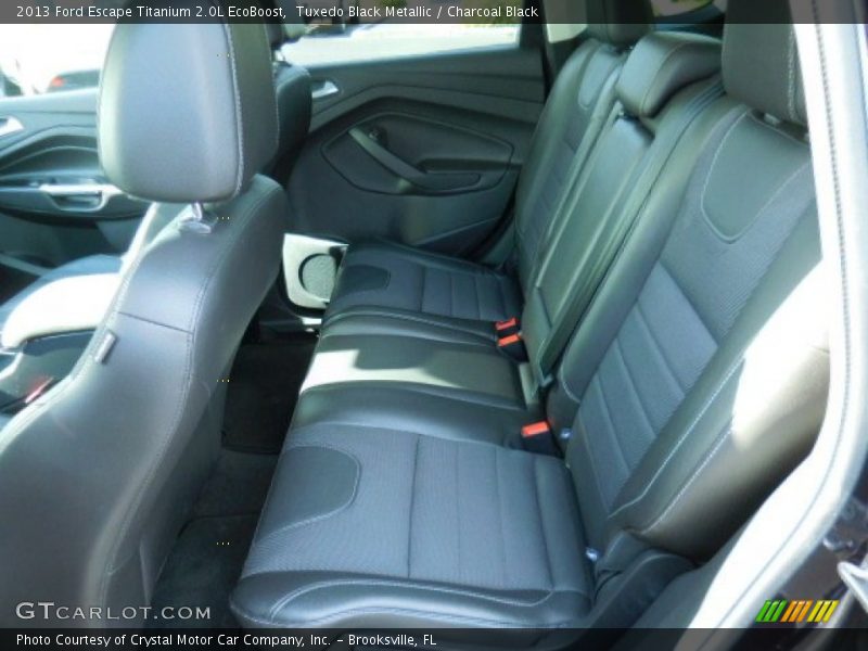 Tuxedo Black Metallic / Charcoal Black 2013 Ford Escape Titanium 2.0L EcoBoost
