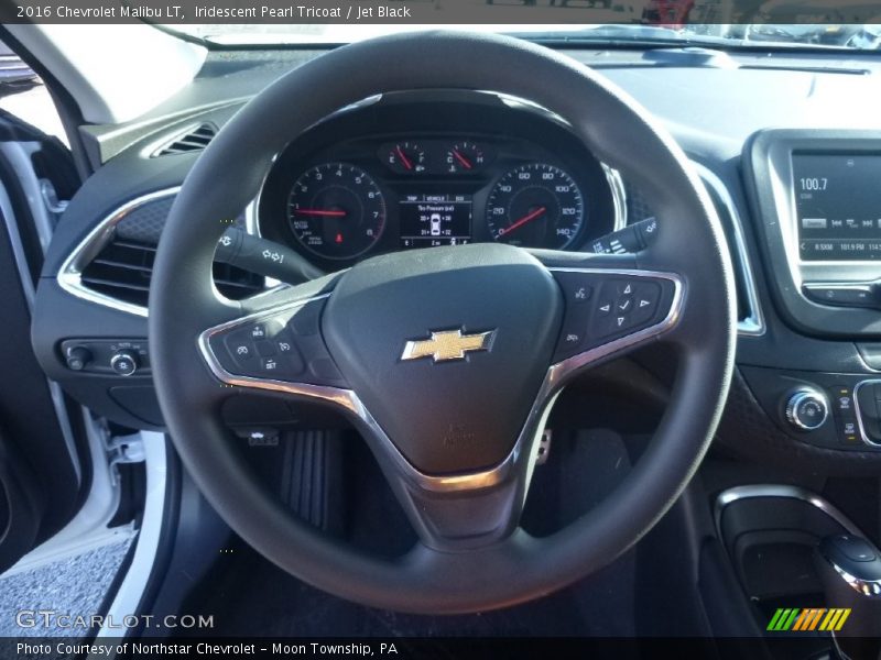 Iridescent Pearl Tricoat / Jet Black 2016 Chevrolet Malibu LT