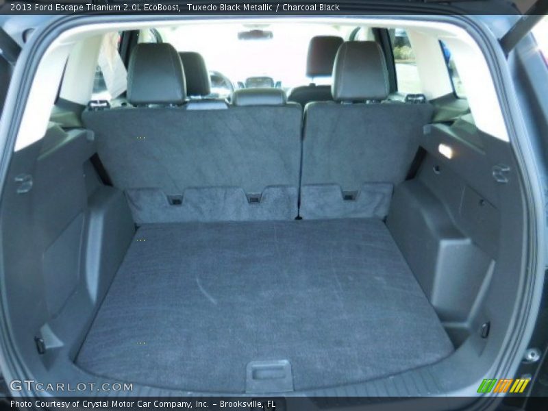 Tuxedo Black Metallic / Charcoal Black 2013 Ford Escape Titanium 2.0L EcoBoost