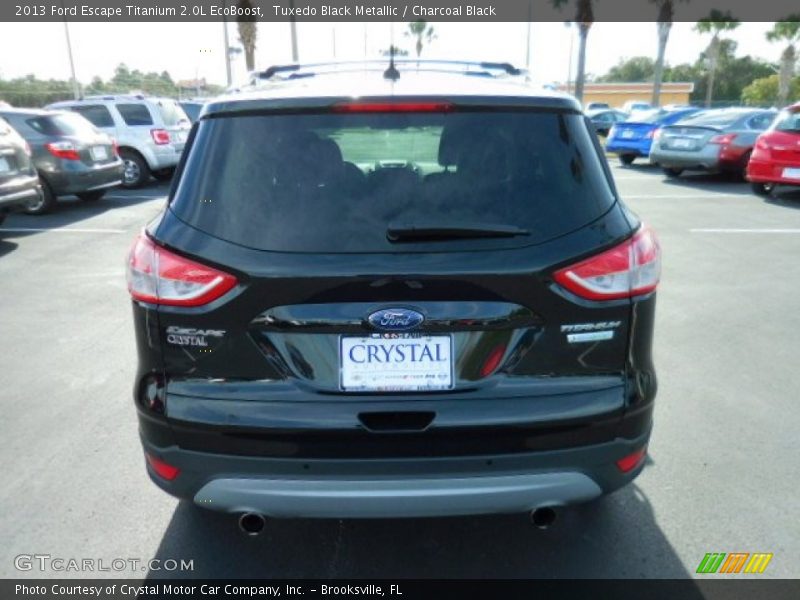 Tuxedo Black Metallic / Charcoal Black 2013 Ford Escape Titanium 2.0L EcoBoost