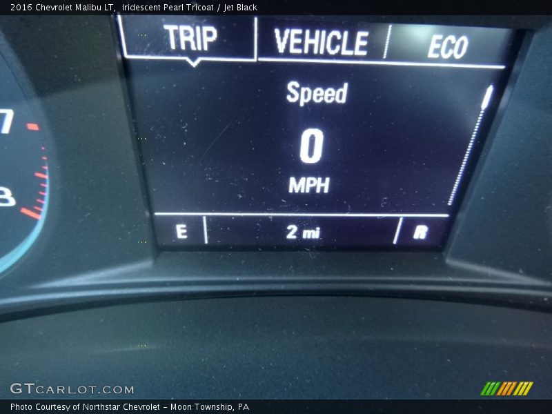 Iridescent Pearl Tricoat / Jet Black 2016 Chevrolet Malibu LT