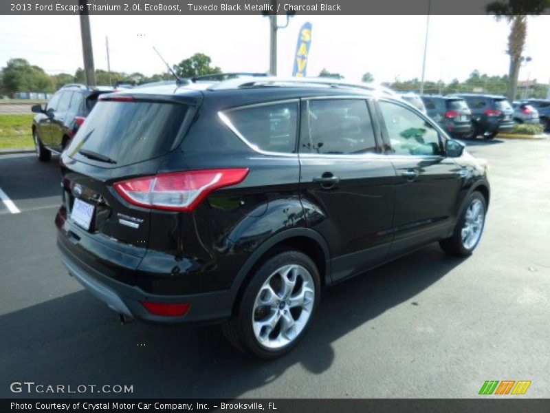 Tuxedo Black Metallic / Charcoal Black 2013 Ford Escape Titanium 2.0L EcoBoost