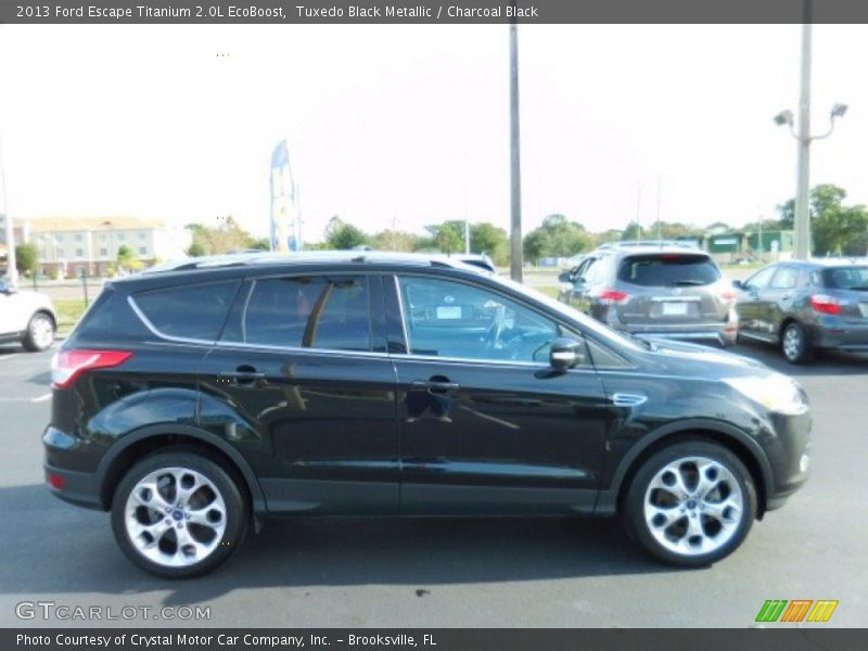 Tuxedo Black Metallic / Charcoal Black 2013 Ford Escape Titanium 2.0L EcoBoost