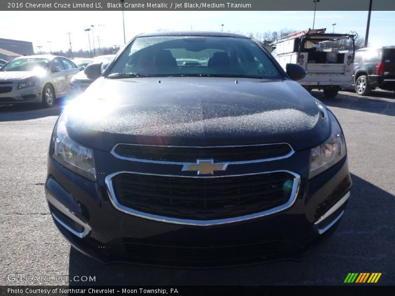 Black Granite Metallic / Jet Black/Medium Titanium 2016 Chevrolet Cruze Limited LS
